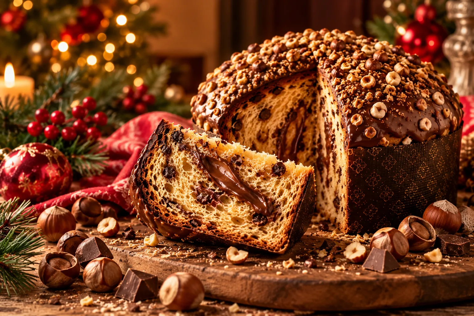 Panettone artigianale natalizio del Borghetto delle Delizie